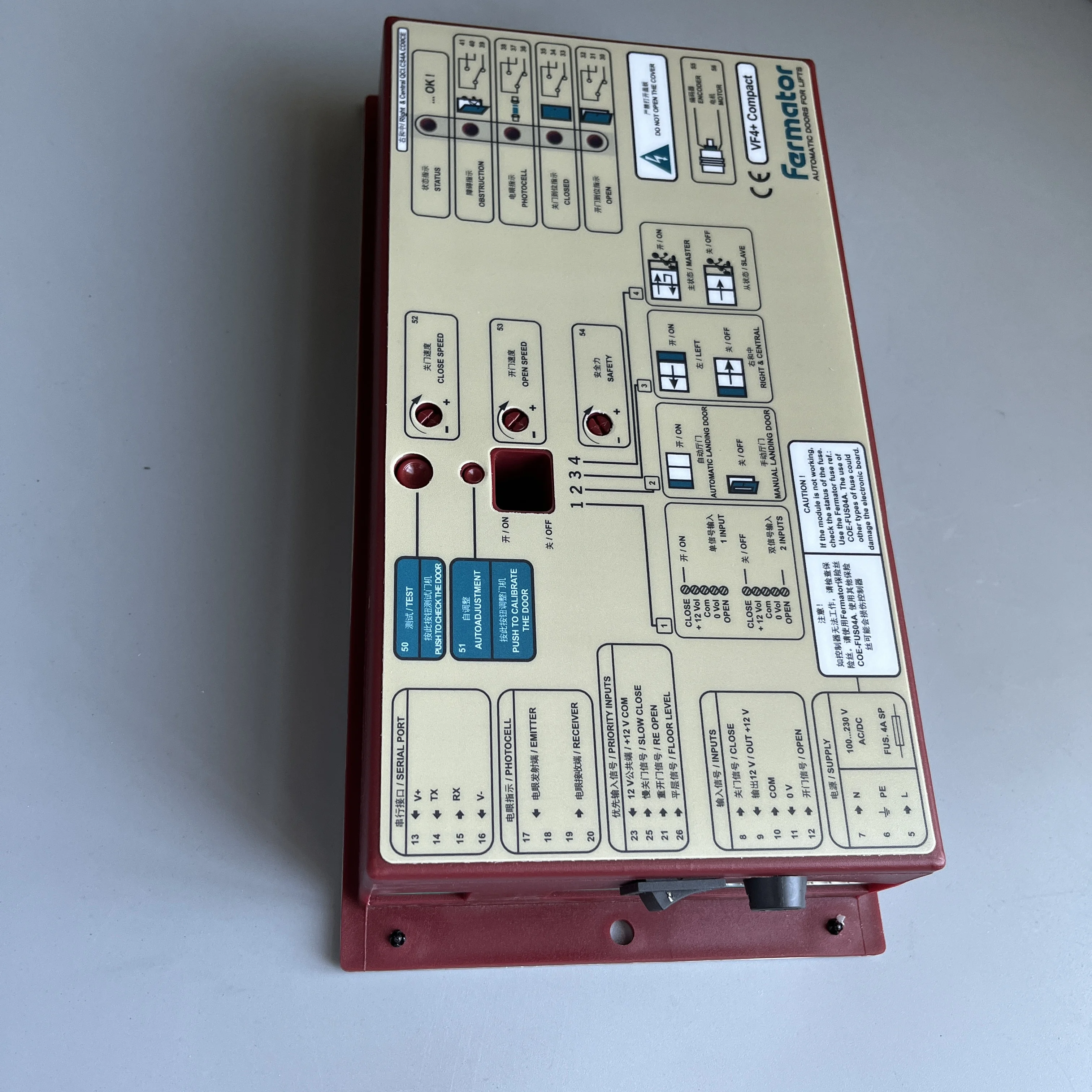 Elevator Part Fermator VVVF4+ VF4+ Lift Door Controller Elevator Controller Door Inverter