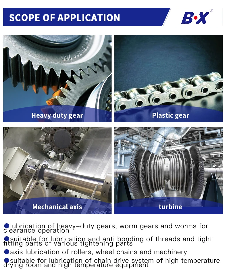 Mos2 Industrial Grease Molybdenum Disulfide High Temperature Grease