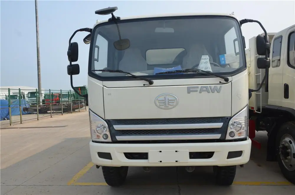Used Low Price 4x2 Faw Small Tipper Dump Truck for Sale
