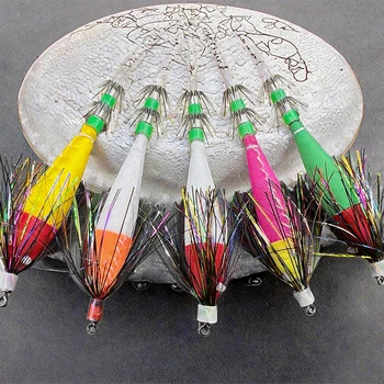 Topline Tackle SJ033 Steel Wire Luminous Submerged Three-Slit Shrimp 120mm 14.3g Carp Bass Jigging Lead Lure – Metal Jig – view 4