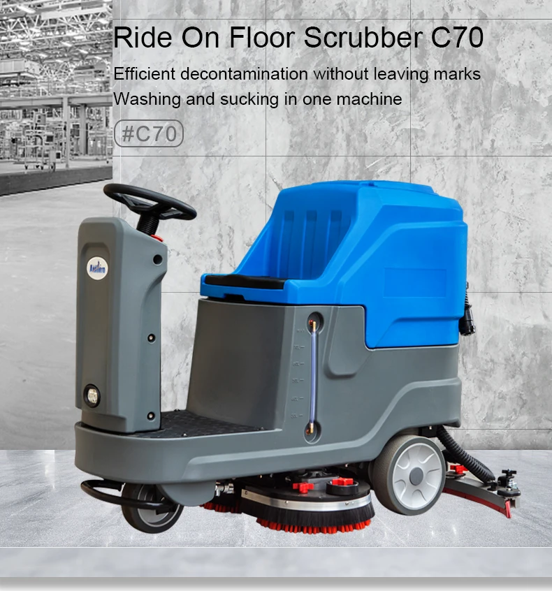 Anrunto-C70  Electric Floor Cleaning Machine Hot sale Wuhu Anrunto