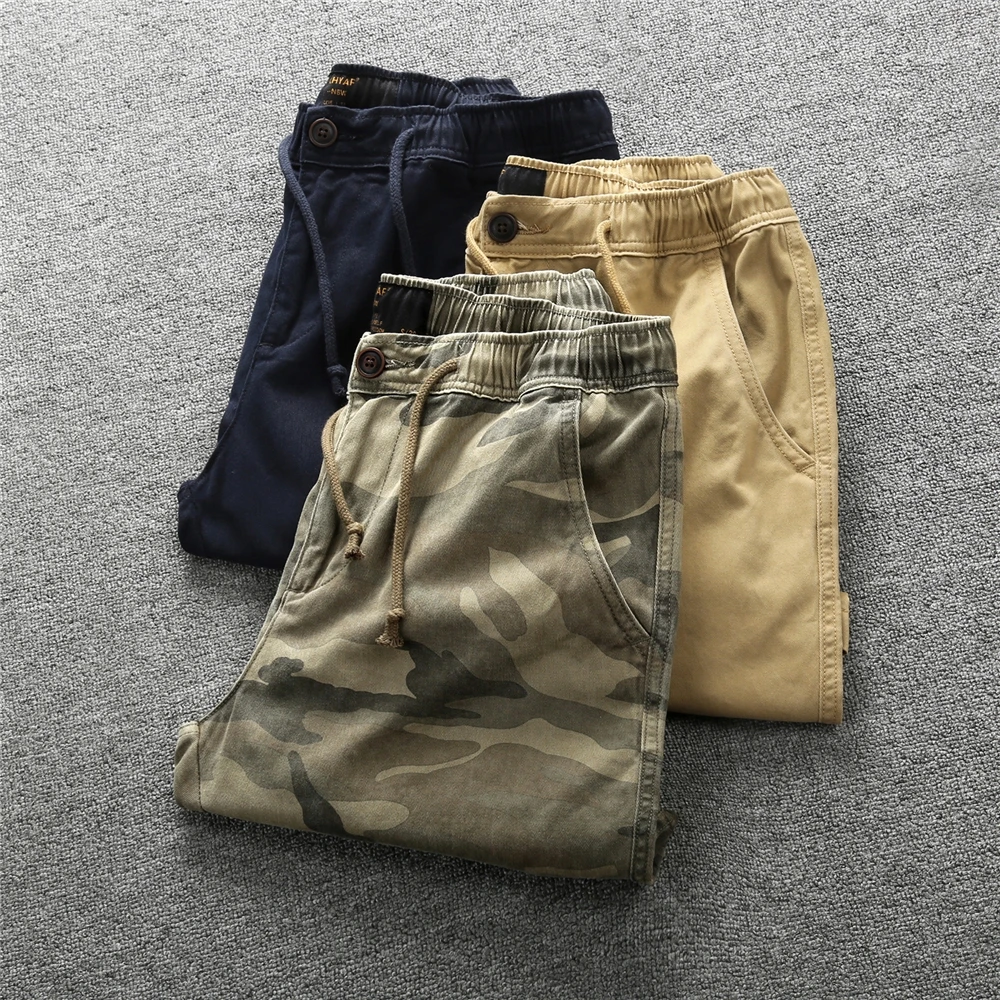 New Cargo Shorts Men Summer Casual Style Multi-pocket Shorts Custom Camouflage Shorts151_voghion.com