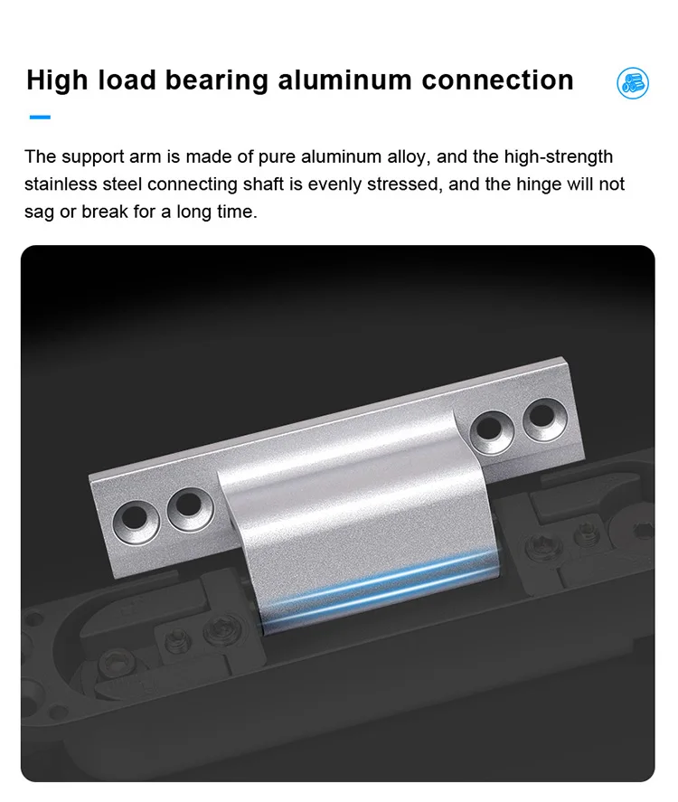 Two Way Adjustable Hinge Rebated Door Concealed Hinge 120 Degree