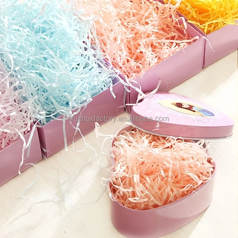 Stuffing Sample Paper Rim High Quality Decorative Crinkle Shredded Cut Raffia Paper Stuffing ...