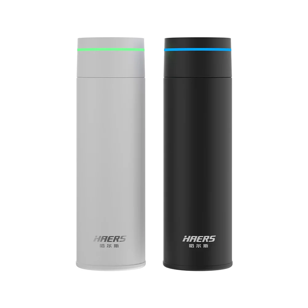 2023 Hot Selling 500ml LED Display Thermos 304/316 Stainless Steel Smart Water Bottle with Reminder to Drink Water