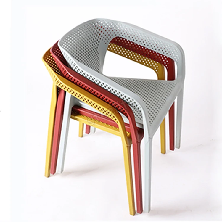 
Оптовая продажа, складной пластиковый стул steelite, Штабелируемый садовый уличный стул, пластиковые стулья для кафе с расслабляющим креслом 