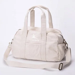 Light Weight Modern Yoga Fitness Waterproof Fabric Travel Duffle Sports Bags with logo Dance Beach Nylon Shoulder Bag Gym Bag