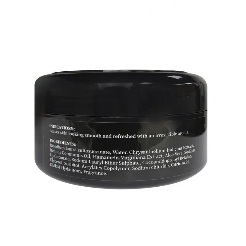 Оптовая продажа фирменная торговая марка лучшая натуральная Органическая формула мужской продукт для ухода за бородой сглаживающий крем бритья с маслом Ши на