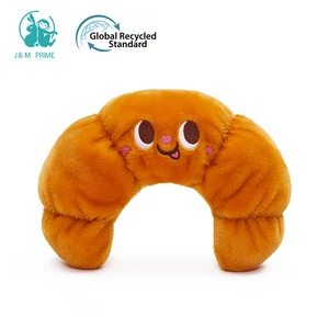 Soft Bread Squeak Pet Chew Plush Dog Toys