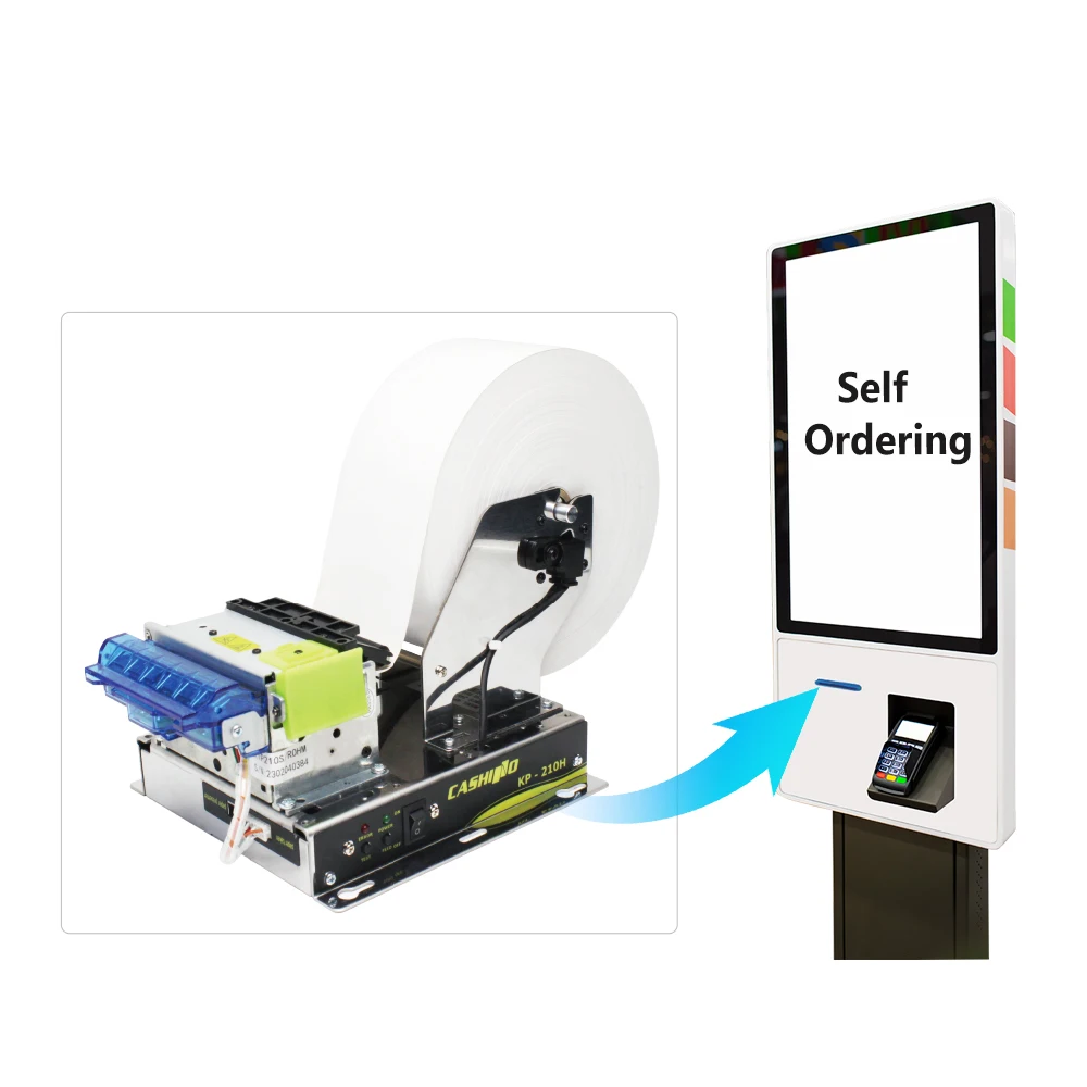 CASHINO KP-210H レジプリンター Cashino KP-210H Thermal Ticket Printer 58mm Kiosk Printer