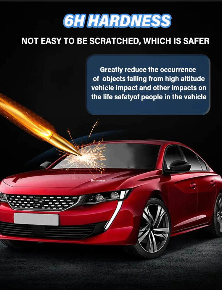 Car Windshield Armor Pet Safety Window Protection Film Full Roll Size 1