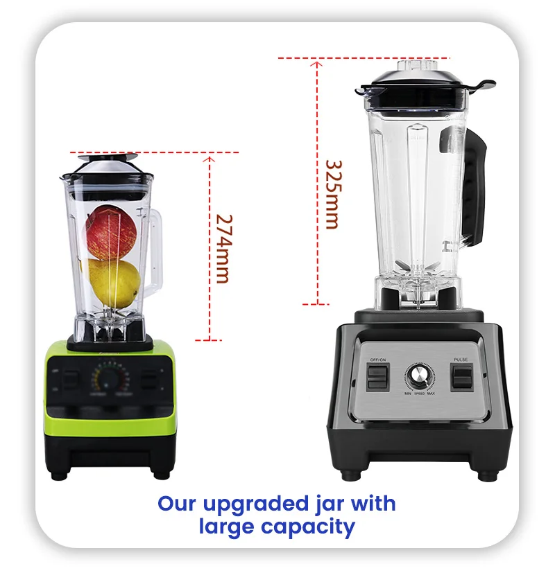 High Speed Electric Blender Mixer in Dry Blenders Grinder