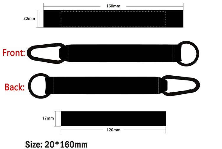 Chìa khóa được tùy chỉnh Lanyard Nylon Chìa khóa xe hơi sáng tạo được cá nhân hóa Lanyard Polyester Keychain Keychain xe máy 8