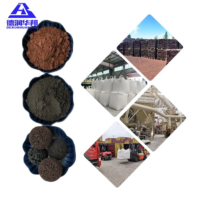 RED/BLACK Volcanic Powder/Volcanic Stones For Planting/Fish Tank