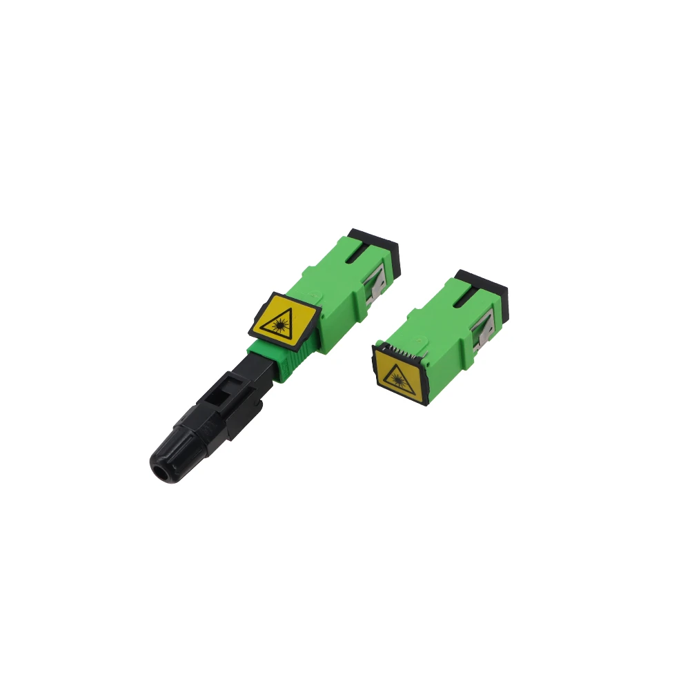 Auto-Shut SC APC Fiber Optic Adapter Simplex Side Shutter Adaptor for ...