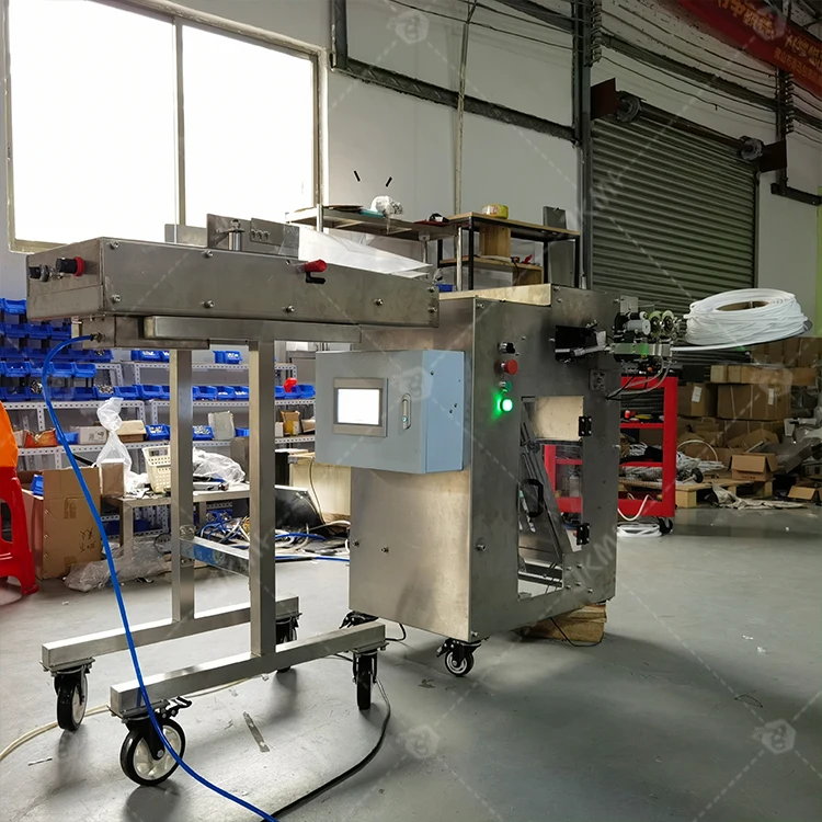Automatic Bakery Bread Bag Packing Machine Tortilla Pita Bread Bag Packing Machine Cake Loaf Sliced Toast Bread Packing Machine