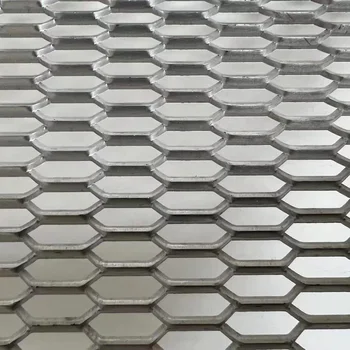 1.5mm - 2.0mm Thickness PVDF/Powder Coating/Galvanized Expanded Metal Mesh Galvanized Sheet Plate Construction Wire Mesh