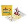 Rotating carousel style + Music yellow light