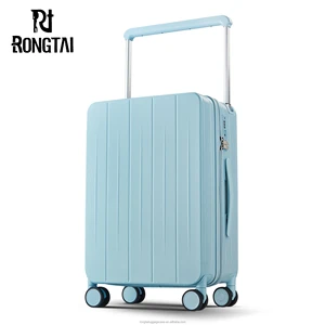 Factory Wholesale Lightweight Premium PC Trolley Suitcase Large Capacity Travel Luggage Set Universal Spinner Wheel Portable