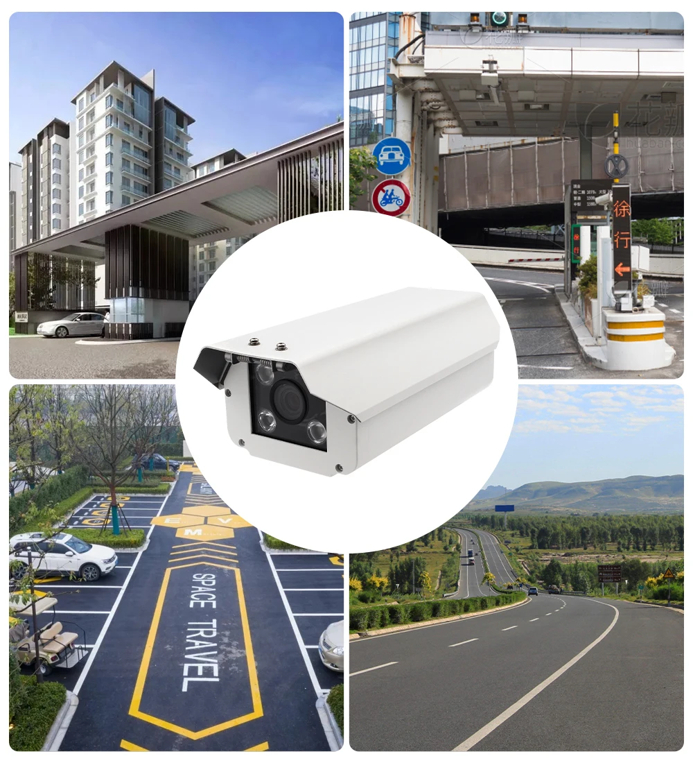 ENSTER Newest Night Vision 2MP 5MP IP Automatic Number License Plate Recognition Reader System ANPR LPR Camera With Software
