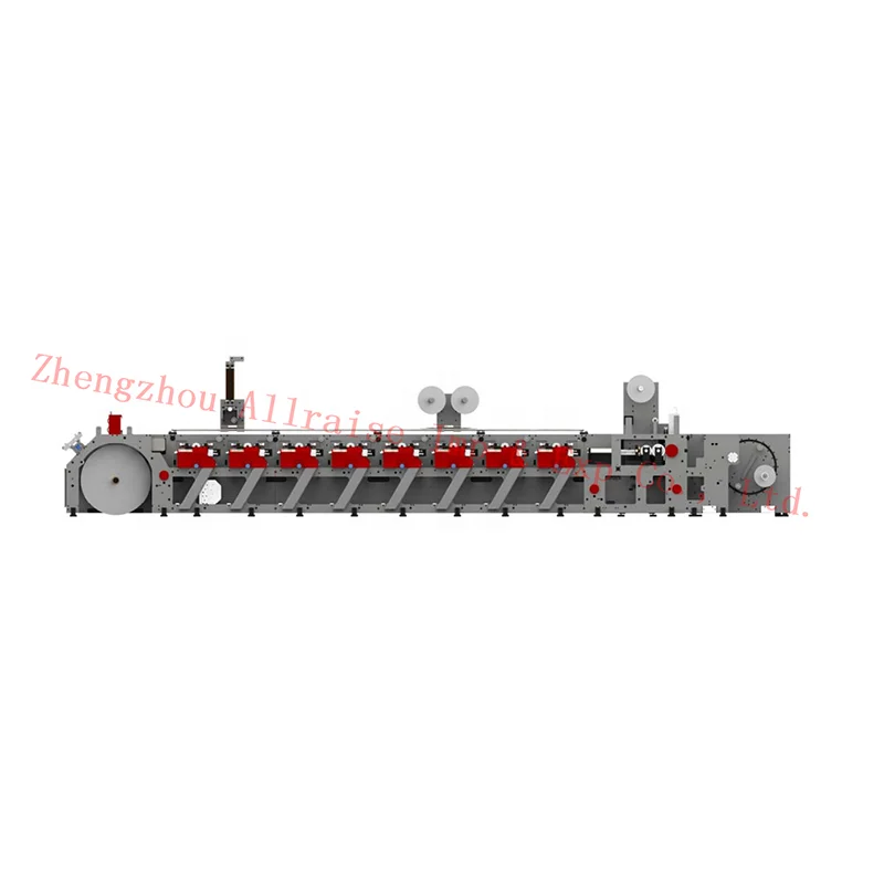 8 Colors 9 Colors Label Flexo Graphic Printing Machine for Sale