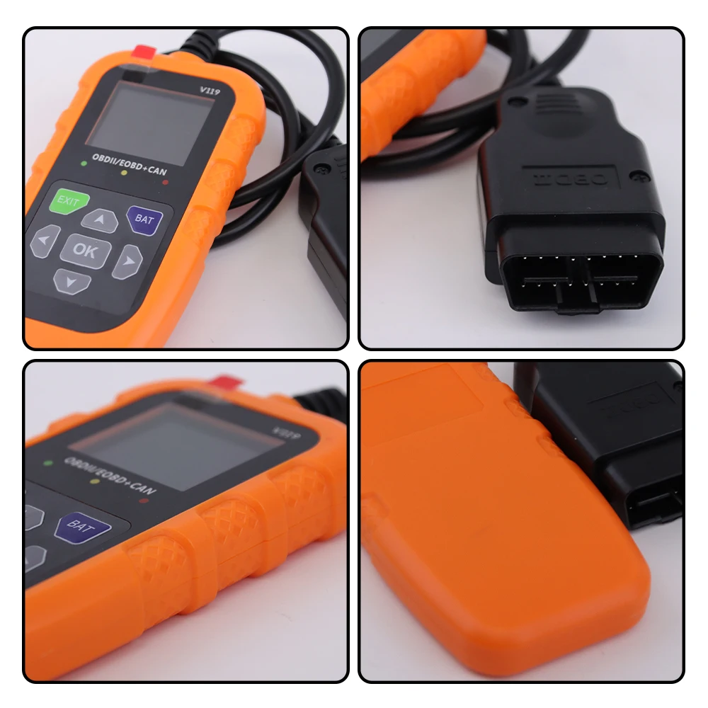 Factory Price V119 Auto Diagnostic Tool OBDIi OBD2 Portable Car Auto All System Diagnostic Tools Function OBDII Car Scanner - view 5