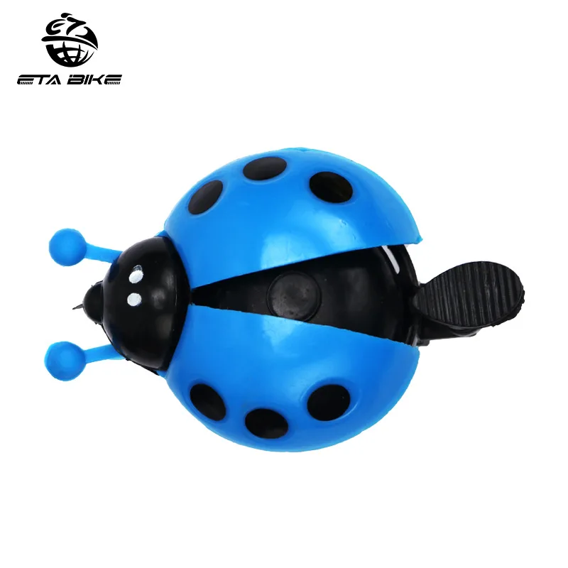 Lovely Mini Cartoon Ladybug Bike Bell For Cycling - Oem Available