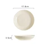 7 inch plate - yellow