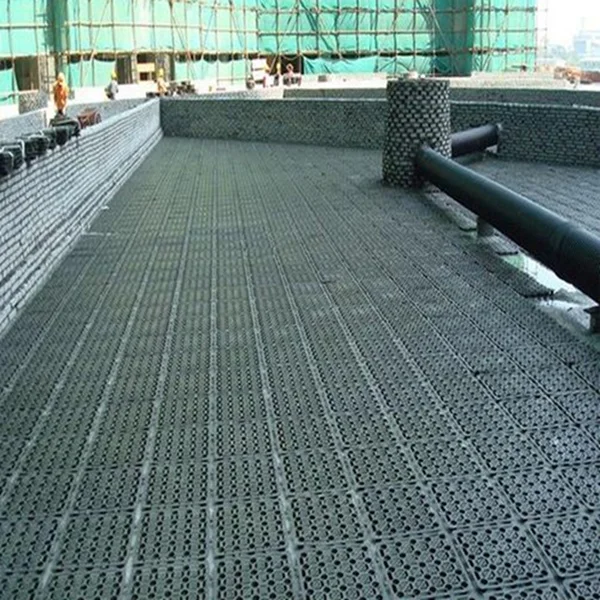 Greening Roofs Drainage Cell/ Drainage Mat with Root Barrier Layer