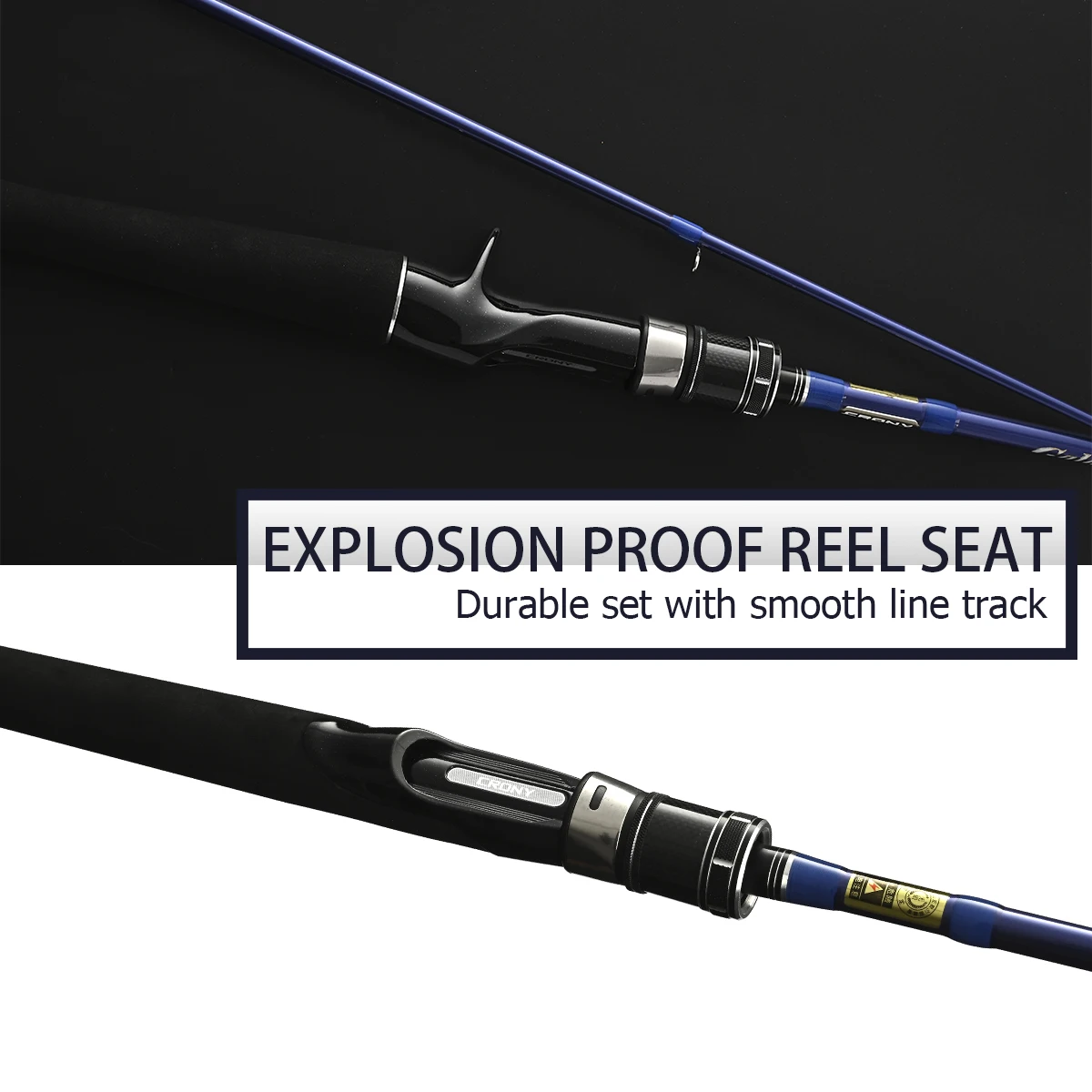 CRONY Galaxy Popular Standard Design 2 Section Seawater Freshwater Long Casting Canna Da Pesca Spinning Fishing Rod