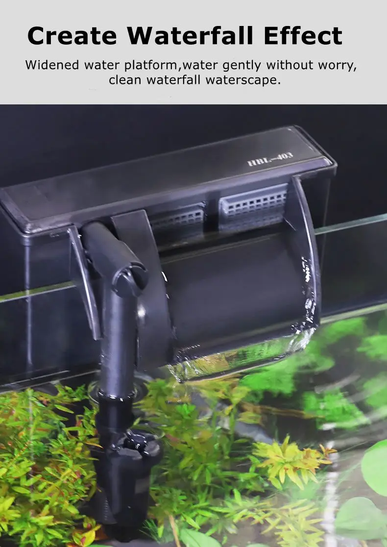 Sunsun Ce Aquarium Hanging Filter For Tank Fish 600l/h 500l/h 400l/h ...