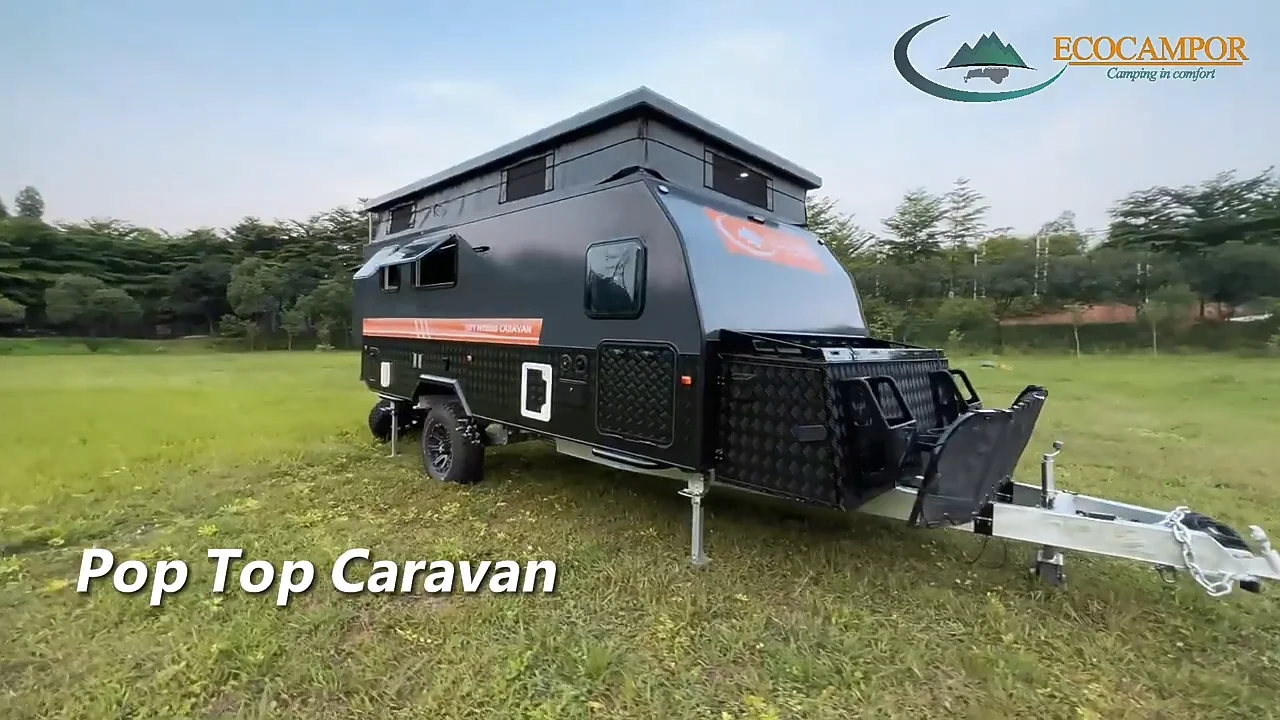 2022 Ecocmapor Newest Fully Off Road Pop Top Hybrid Caravan Camper