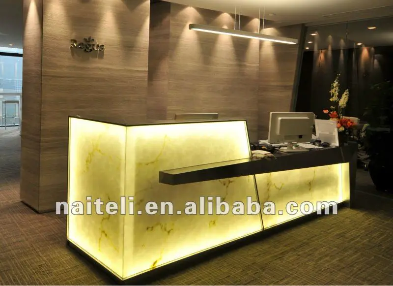 Lightweight Fiberglass Onyx Stone Translucent Ceiling Panel Fireproof Perforated Design Easy for Mall Hotel Hospital Use