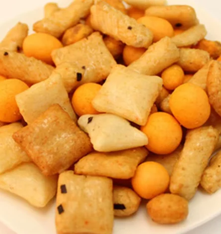 OEM упаковка рисовые крекеры смешанные различные полезные вкусные закуски