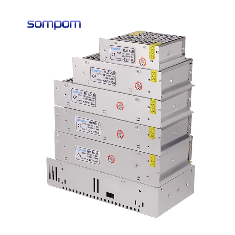 SOMPOM 3v60a180w Switching Power Spym 180w Switch Power Supply for Led