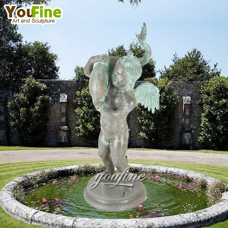 大型ブロンズ製子供像と天使像の噴水（屋外公園用）| Alibaba.com