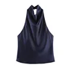 Navy blue top