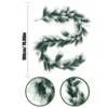 1.8m dogtail rattan - white and green (standard version)