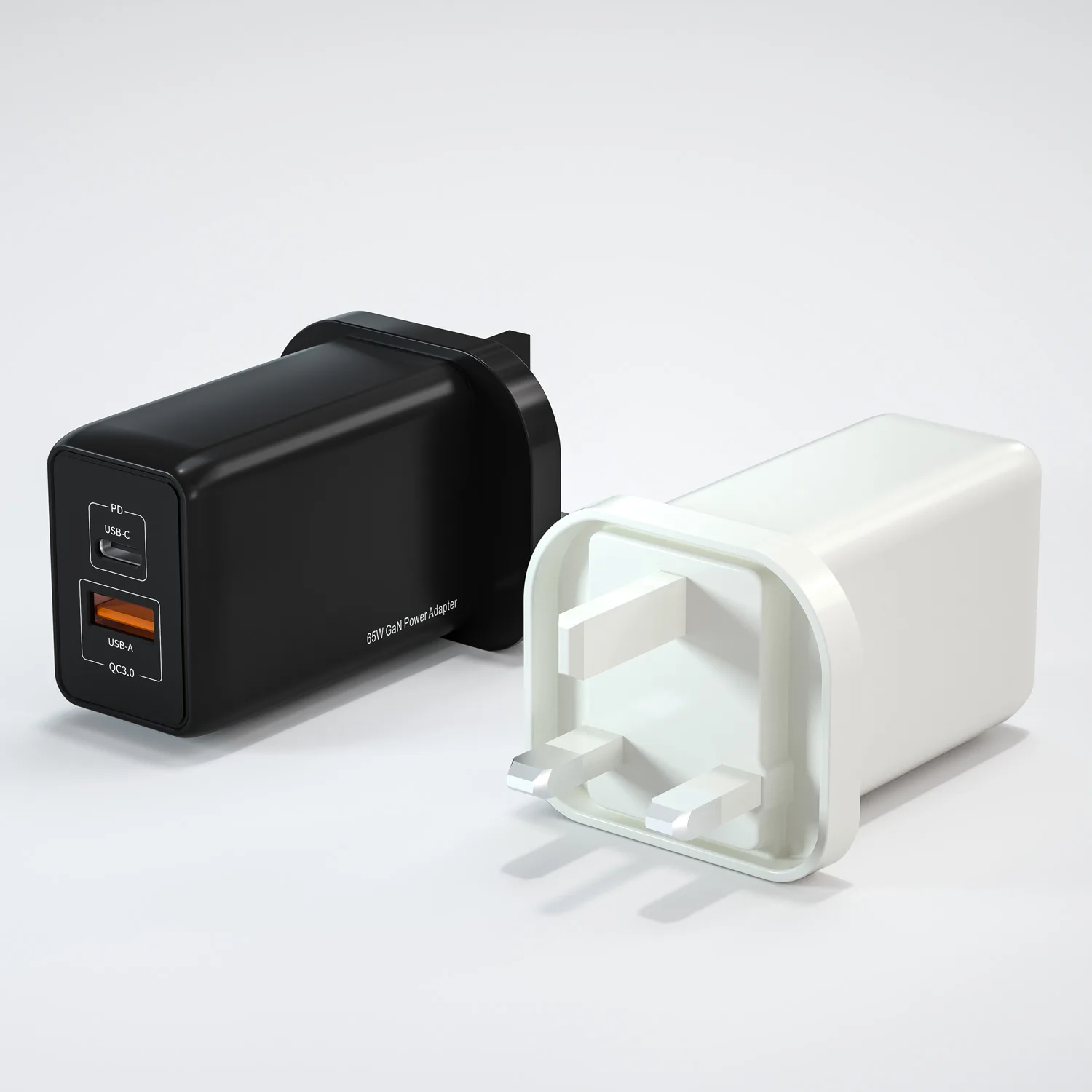 Factory Custom 65W USB a Type C Portable Cell Phone for Anker ASUS Fast  Charge Power Adapter GaN Wall Charger