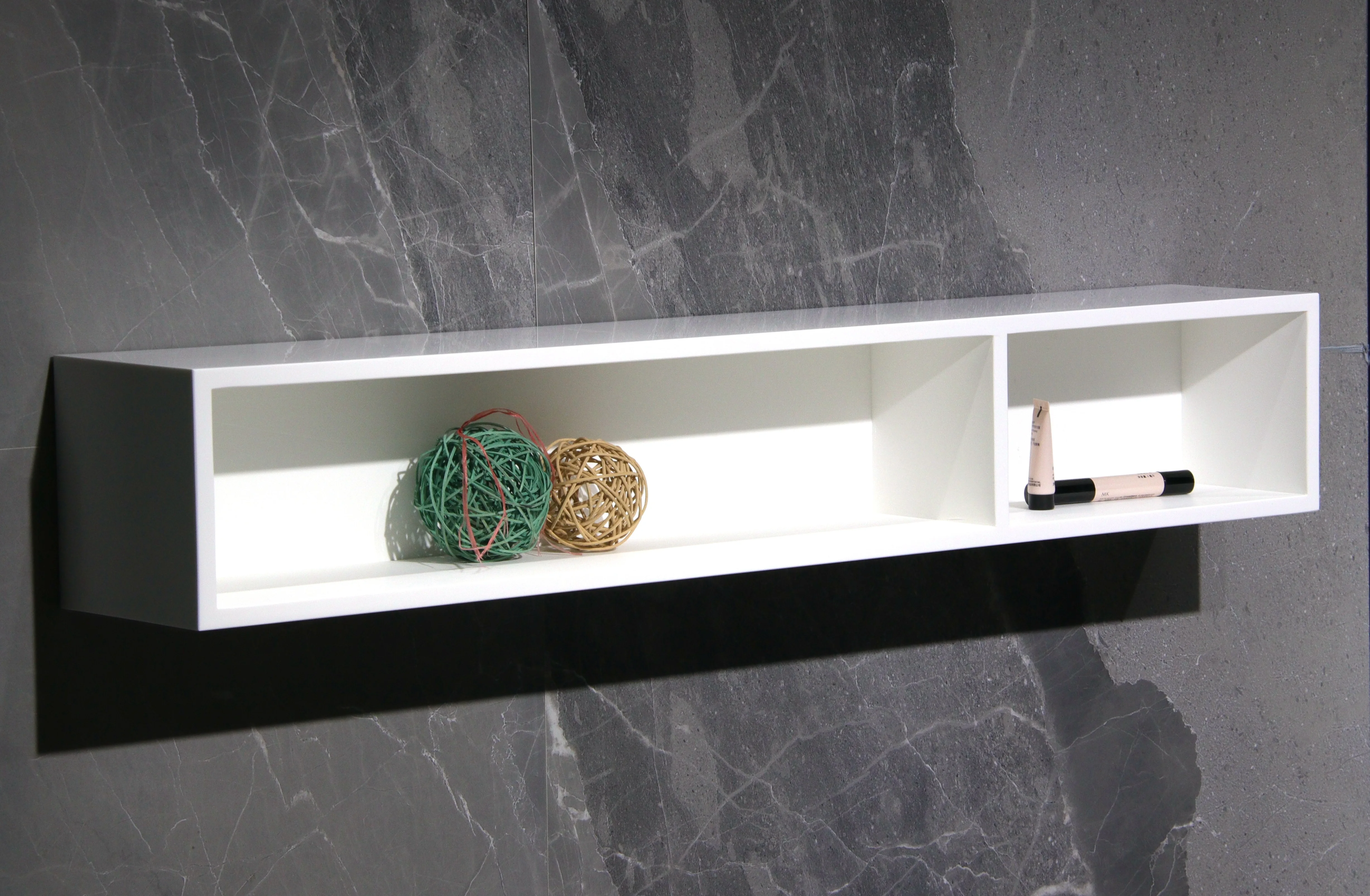 Solid Surface Shelf Resin Stone Bathroom Corner Shelf/decorative Corner Shower Shelf/Corner Wall Shelf