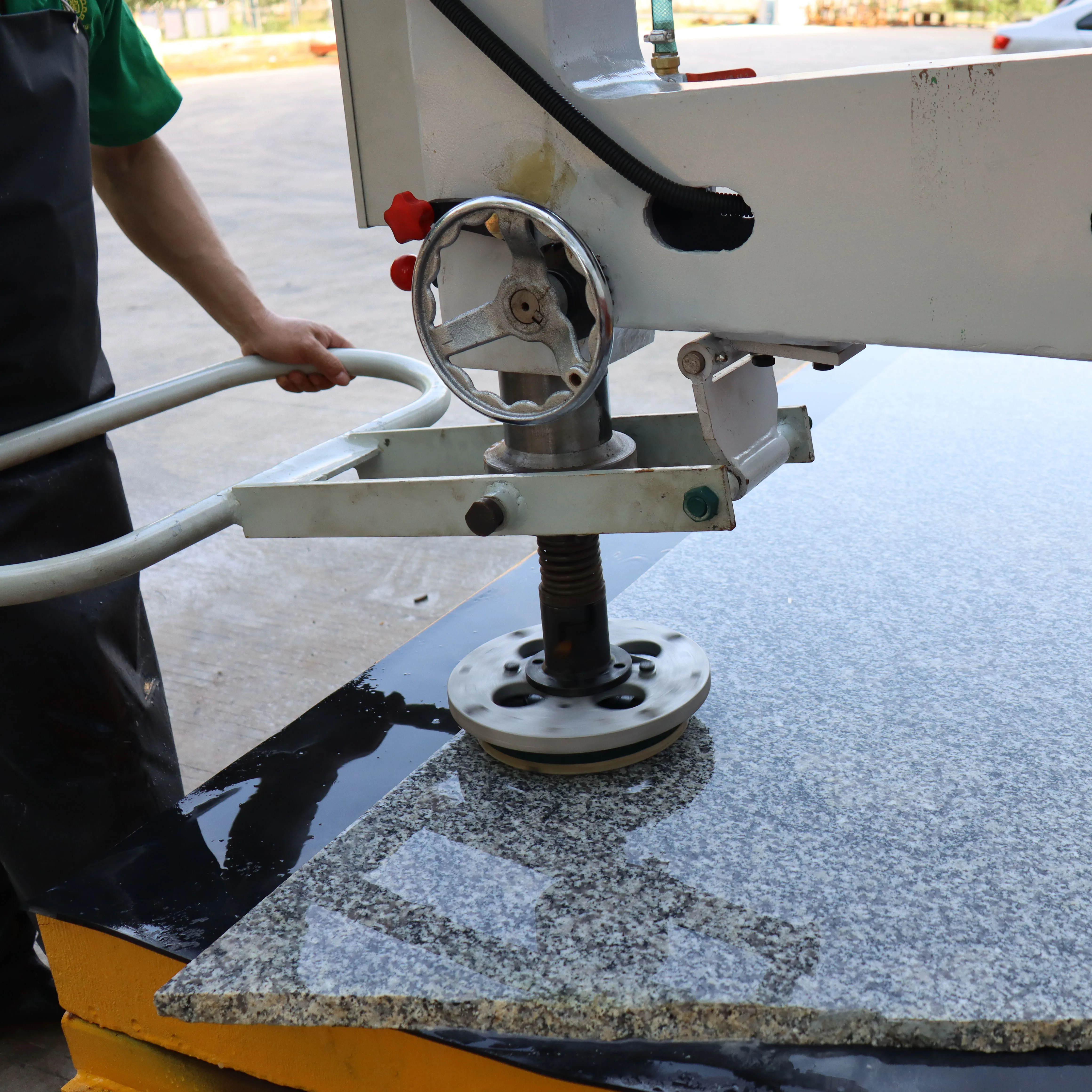 Factory Price Wanlong Ms-2600 Swing Arm Grinder Manual Hand Granite Line Slab Polishing Machine for Marble and Granite