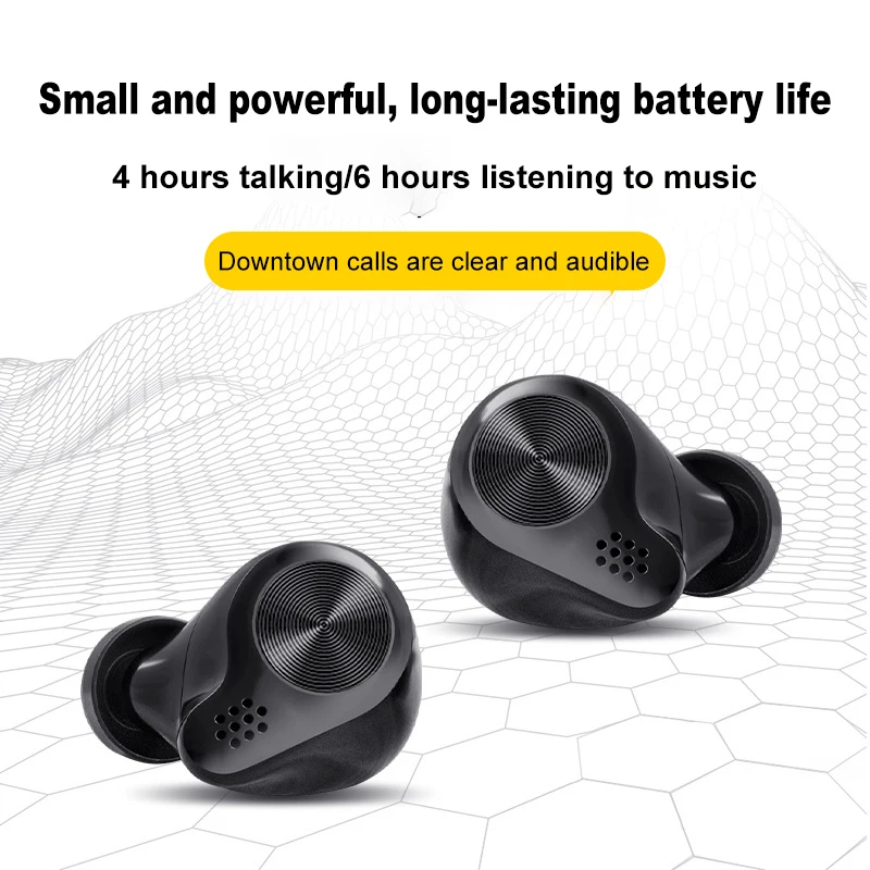 New Mini TW19 Wireless Earbuds With Power Display True Wireless In-ear  Sports Noise Reduction Earphone