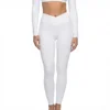 white trousers-v waist