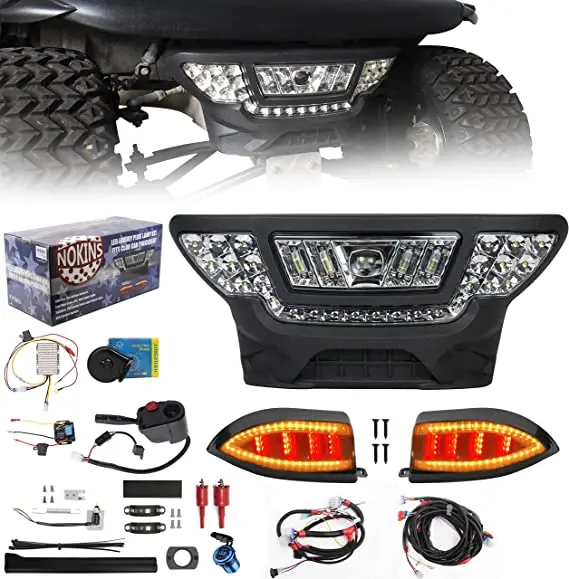 Nokins New Design Golf Cart Parts Led Deluxe Light Kit With Head Lights