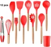 12pcs of set red