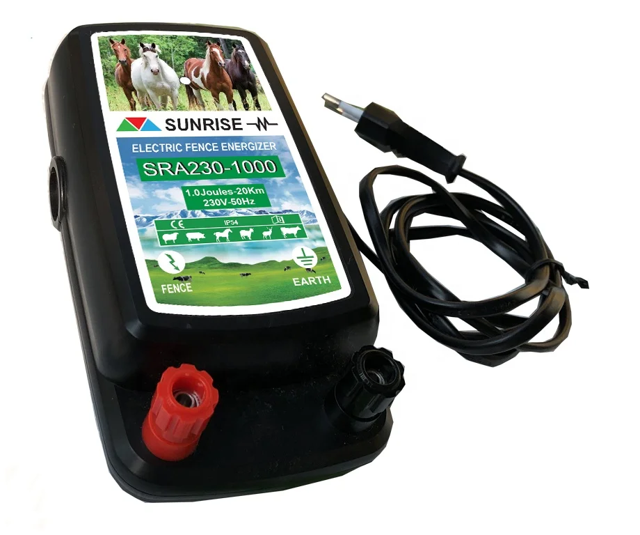 20 Km Ac Fencing System Electric Fence Energizer Easy Portable Solar