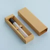 Frosted perfume bottle + Black sprayer + Kraft box