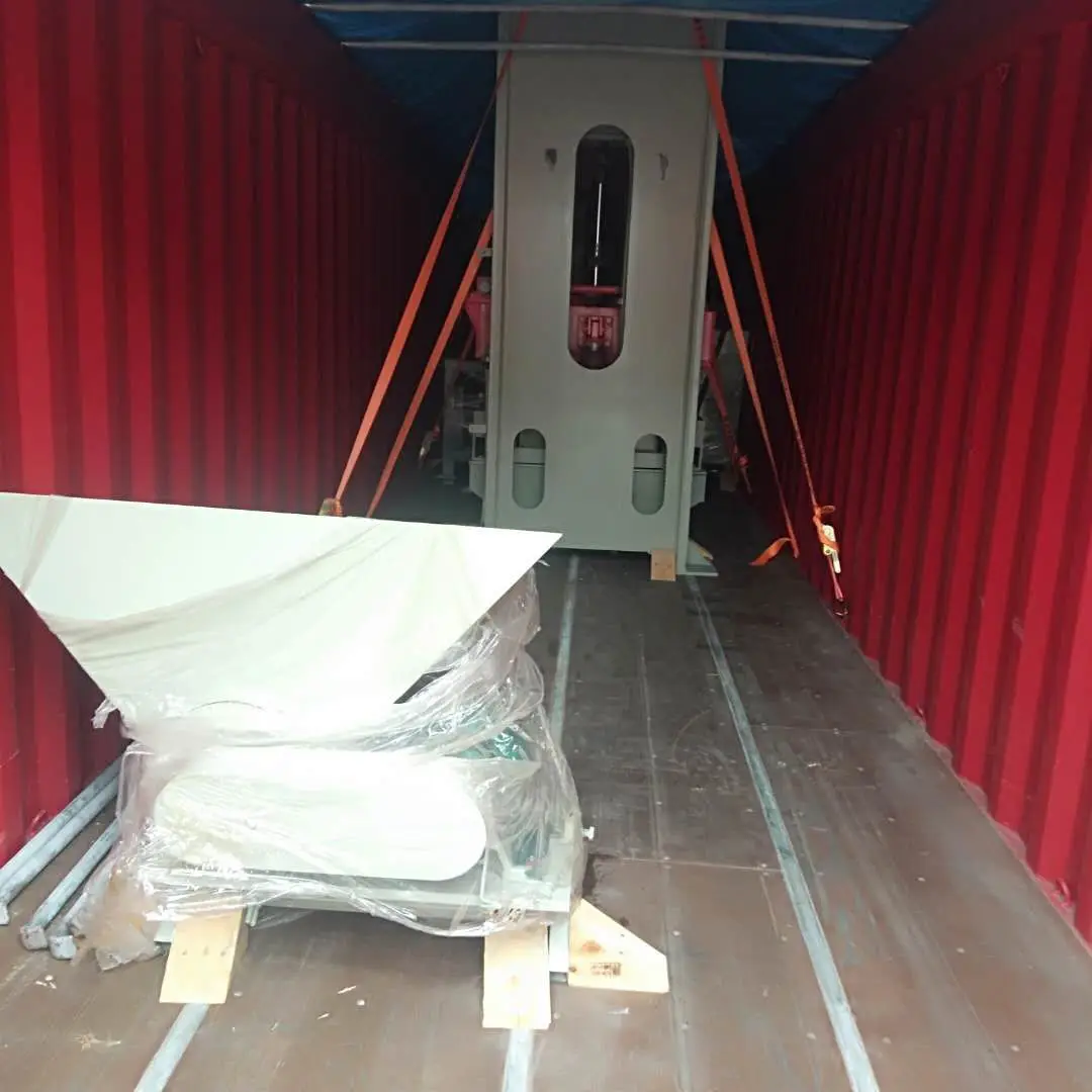 press container loading