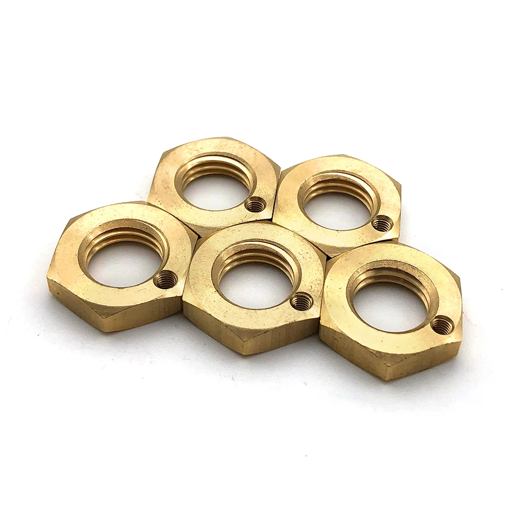 m6 m8 m12 Spindle left hand hex nuts Pitch Metric Thread 304 316 Stainless Steel Left Hand Hex Nuts ASTM A194 GR.8M HEX NUTS