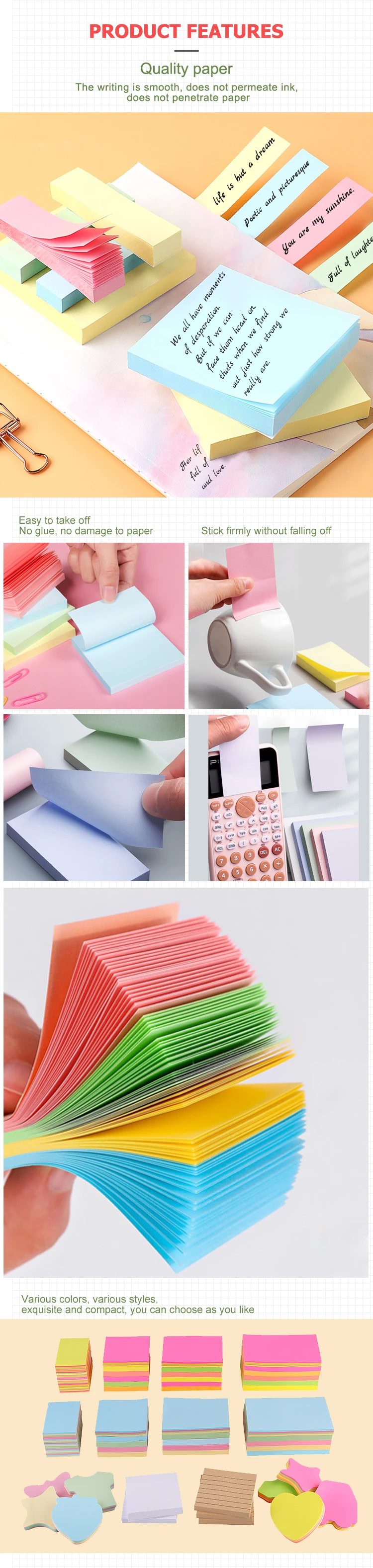 Removable Sticky Notes Sticky Note Custom Logo Cheap Sticky Notes Buy